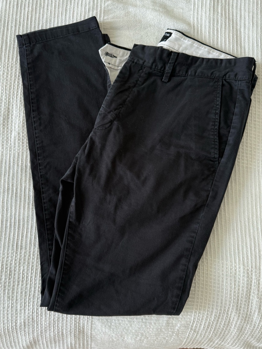 Frank & Oak Black Men’s Chino Pants